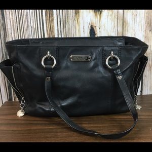 Coach Black Leather Bag